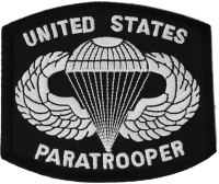 US Paratrooper Patch | US Army Military Veteran Patches
